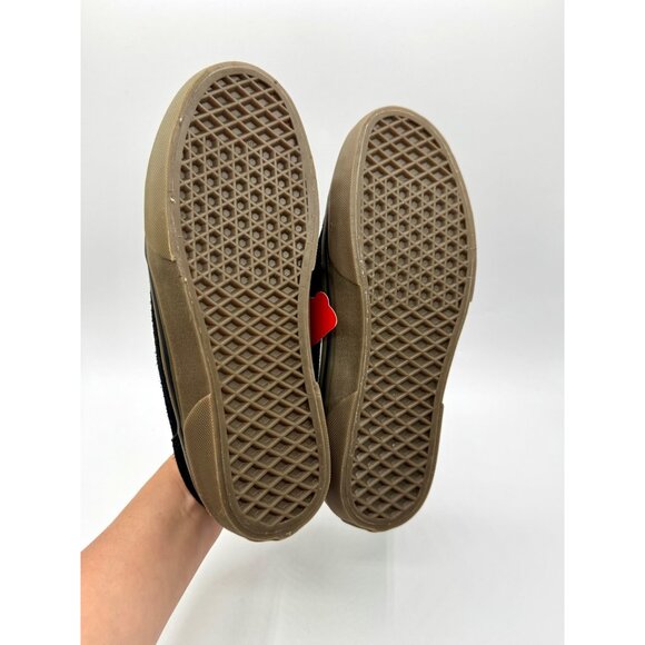 Vans Men's Youth Bearcat Black/Dark Gum Suede Skate Shoes Size 7.5 - Picture 6 of 7